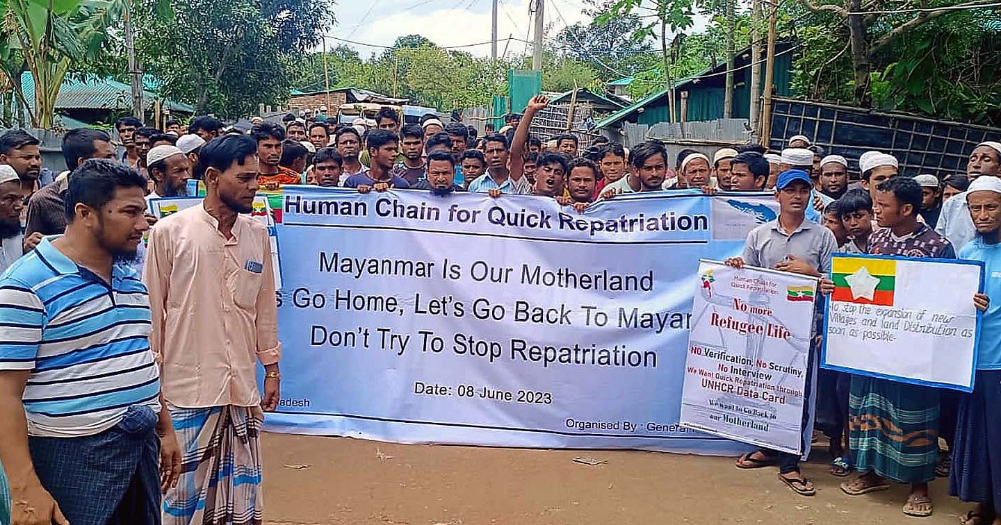 রাখাইনে নিরাপত্তা ফিরলে তিন লাখ রোহিঙ্গাকে ফেরত নেবে মিয়ানমার