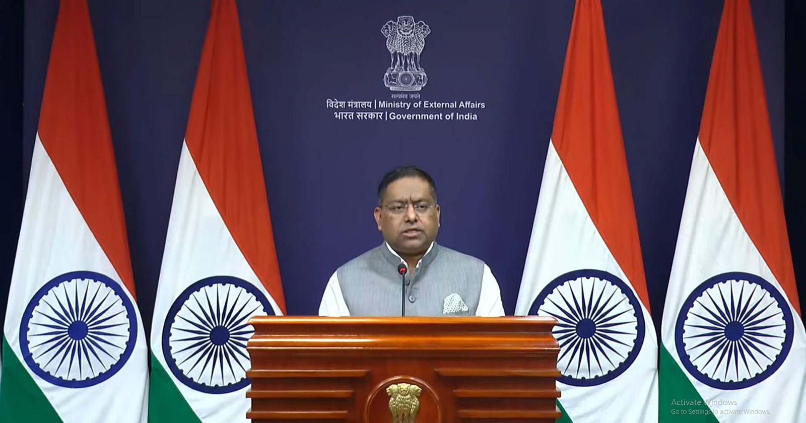 হাসিনার বক্তব্য ভারত অনুমোদন করে না: পররাষ্ট্র মন্ত্রণালয়