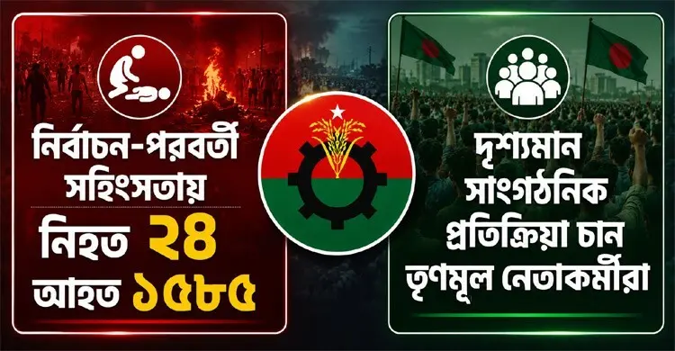 সরকারে থাকতেও বিএনপি নেতাকর্মীদের ওপর হামলা-হত্যা, ক্ষোভে তৃণমূল